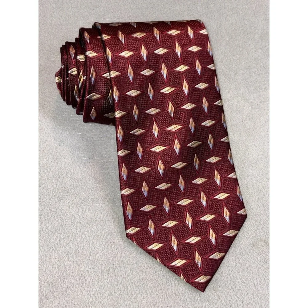 Jos A Bank Men’s Necktie 100% Silk Textured Corpcore Elegant Fast‎ Shipping!